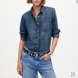Madewell Denim Shirt Size M